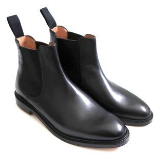 Black Leather Chelsea Boot size 10